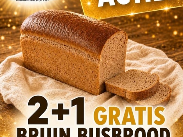 Tarwe bus actie 2+1